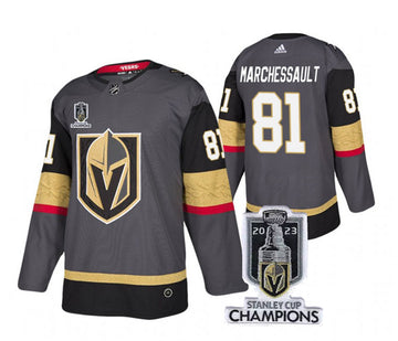 Jonathan Marchessault Vegas Golden Knights gray jersey