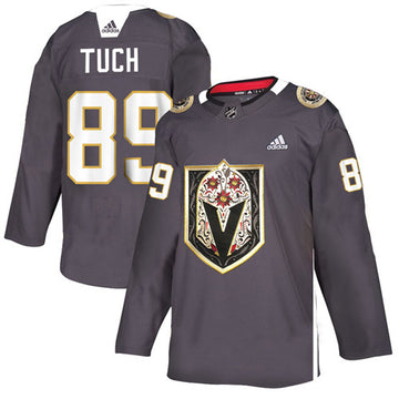Alex Tuch Vegas Golden Knights grey Heritage jersey