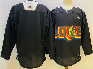 Custom Vegas Golden Knights black jersey
