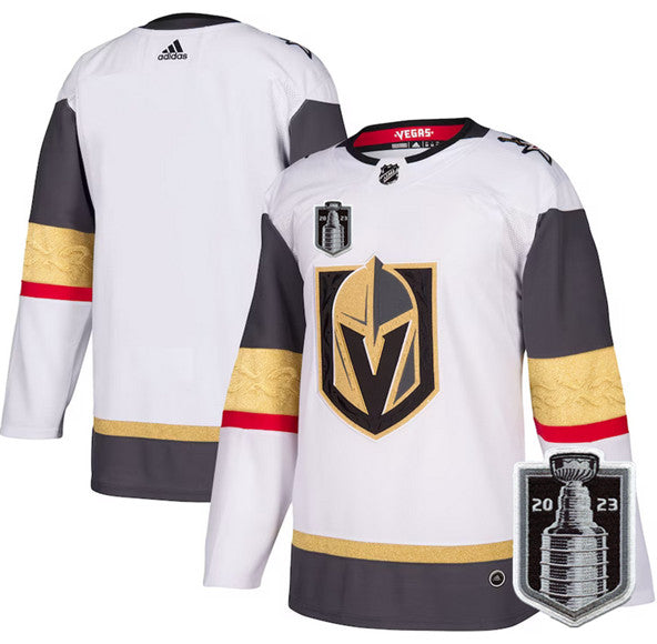 Custom Vegas Golden Knights white jersey