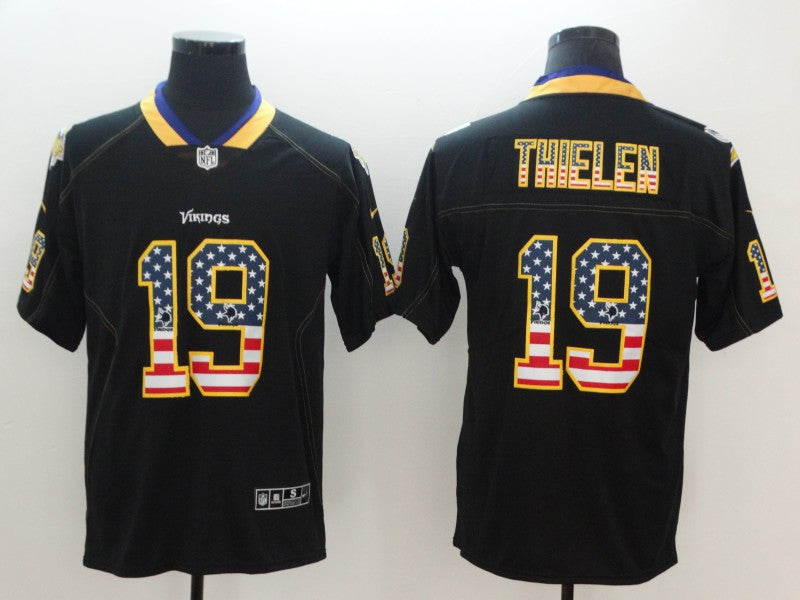 Adam Thielen Minnesota Vikings black Color Rush jersey