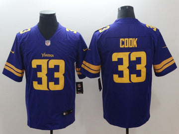 Dalvin Cook Minnesota Vikings purple jersey