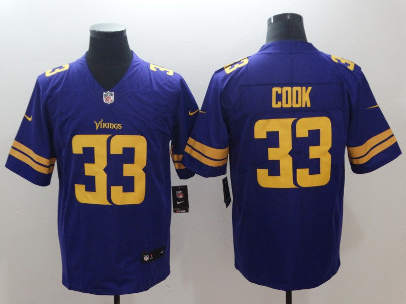 Dalvin Cook Minnesota Vikings purple jersey