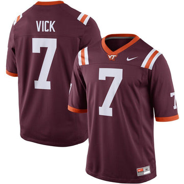 Virginia Tech maroon jersey