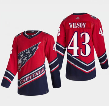 Tom Wilson Washington Capitals red Reverse Retro jersey