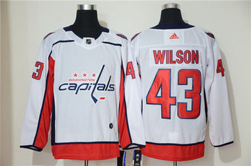 Tom Wilson Washington Capitals white jersey