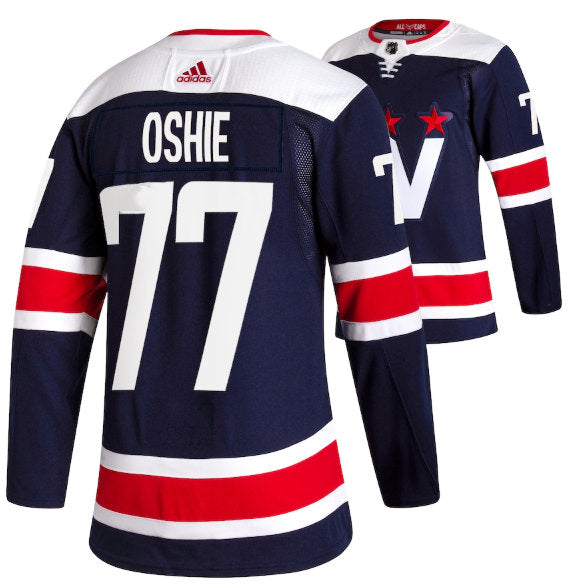 TJ Oshie Washington Capitals navy jersey