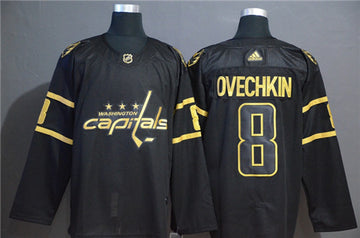 Alex Ovechkin Washington Capitals black jersey