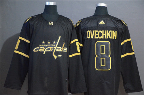 Alex Ovechkin Washington Capitals black jersey