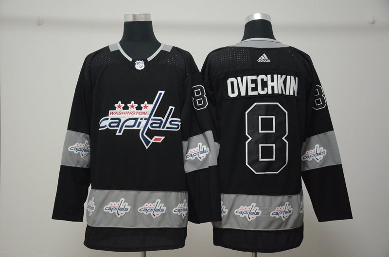 Alex Ovechkin Washington Capitals black jersey