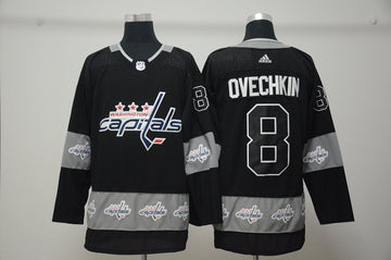 Alex Ovechkin Washington Capitals black jersey
