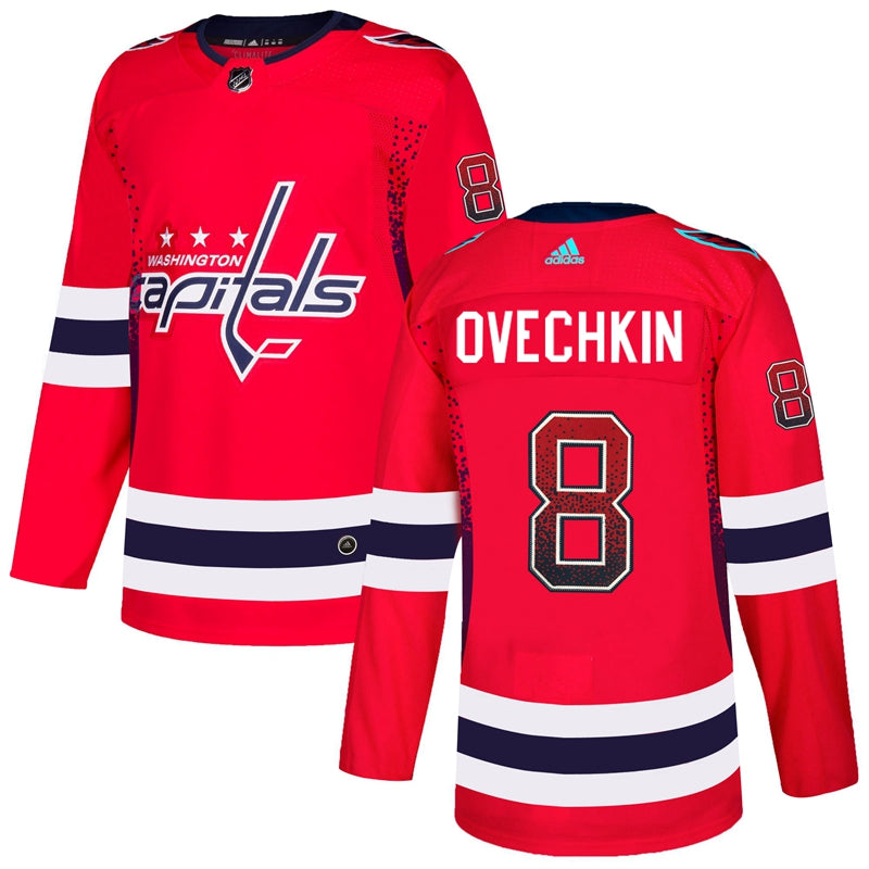 Alex Ovechkin Washington Capitals red Fashion jersey