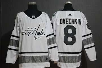 Alexander Ovechkin Washington Capitals white All-Star jersey