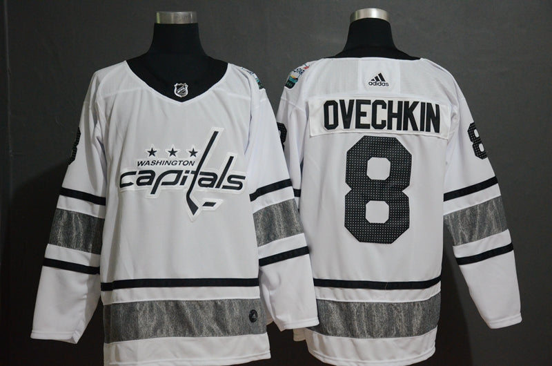 Alexander Ovechkin Washington Capitals white All-Star jersey