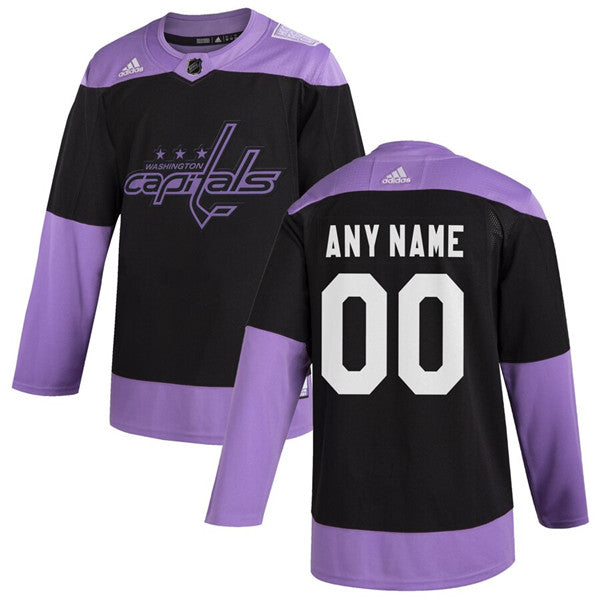 Adidas Washington Capitals black jersey