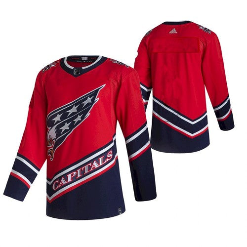 Custom Washington Capitals Reverse Retro jersey