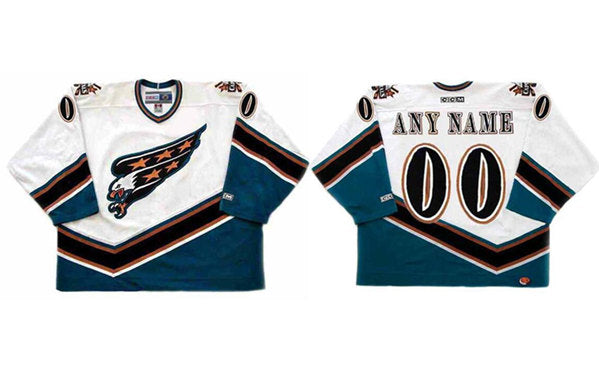 Custom Washington Capitals Throwback jersey