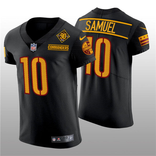 Curtis Samuel Washington Commanders black Elite jersey