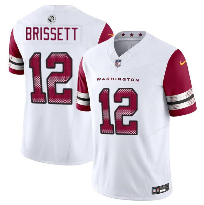 Jacoby Brissett Washington Commanders white FUSE jersey