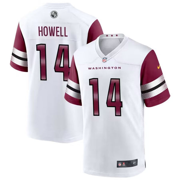 Sam Howell Washington Commanders white Game jersey