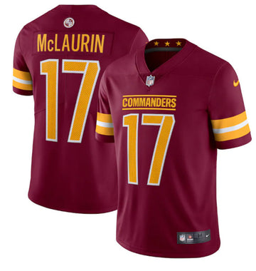 Terry McLaurin Washington Commanders burgundy jersey