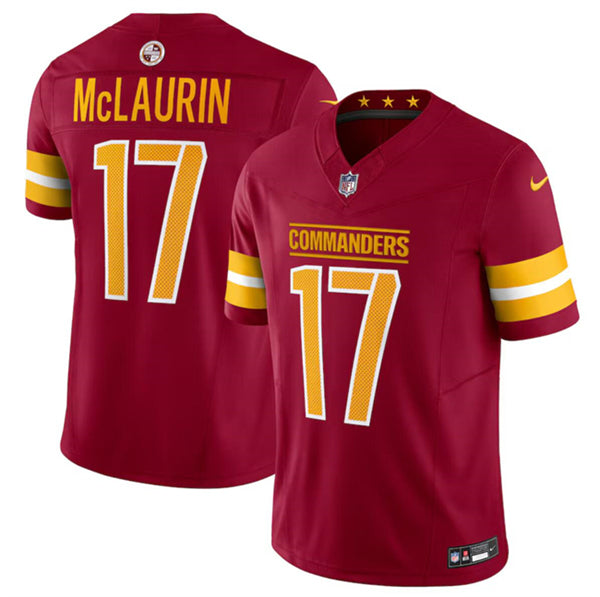 Terry McLaurin Washington Commanders burgundy FUSE jersey