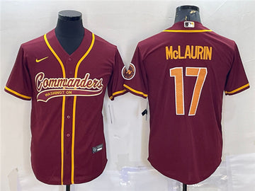 Terry McLaurin Washington Commanders burgundy jersey