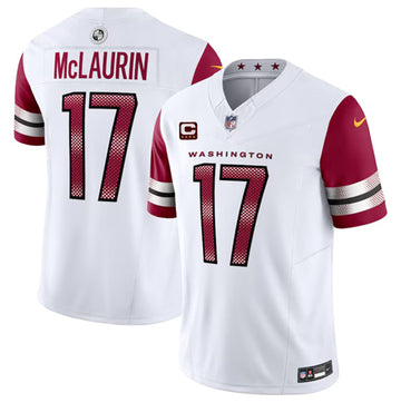 Terry McLaurin Washington Commanders white FUSE jersey