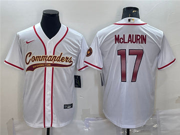 Terry McLaurin Washington Commanders white jersey