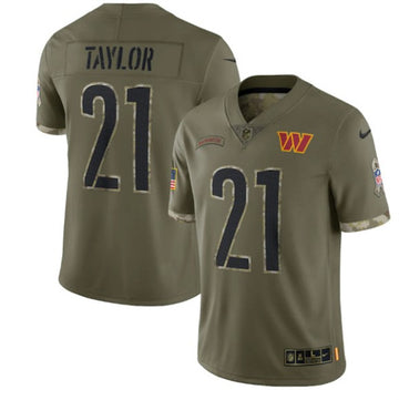 Sean Taylor Washington Commanders olive Salute To Service jersey