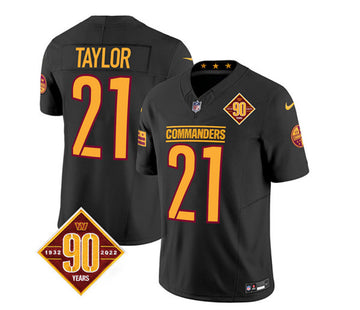 Sean Taylor Washington Commanders black FUSE jersey