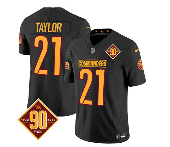 Sean Taylor Washington Commanders black FUSE jersey