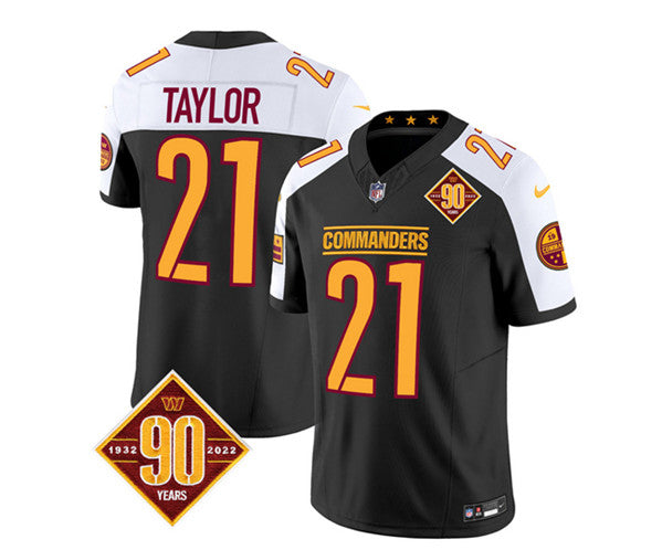 Sean Taylor Washington Commanders black-white FUSE jersey