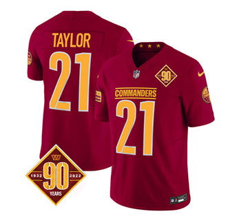 Sean Taylor Washington Commanders burgundy FUSE jersey