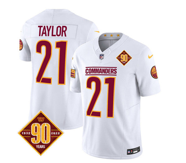 Sean Taylor Washington Commanders white FUSE jersey