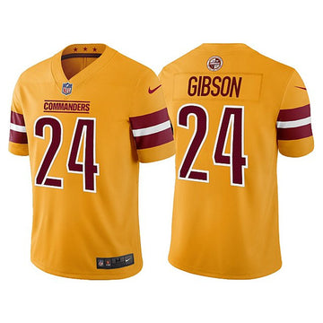Antonio Gibson Washington Commanders gold jersey