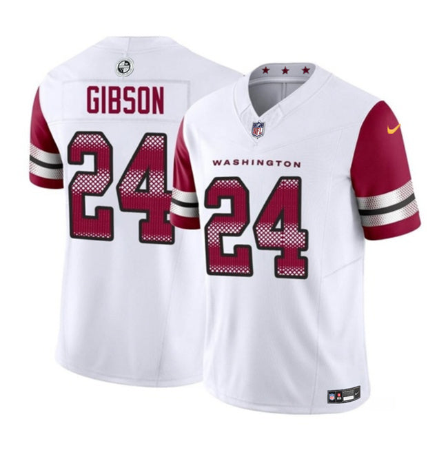 Antonio Gibson Washington Commanders white FUSE jersey