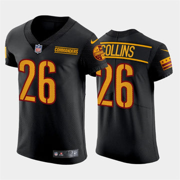 Landon Collins Washington Commanders black Elite jersey
