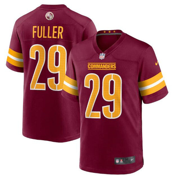 Kendall Fuller Washington Commanders burgundy Game jersey