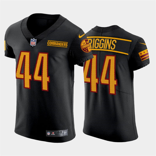 John Riggins Washington Commanders black Elite jersey
