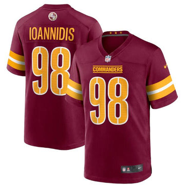 Matt Ioannidis Washington Commanders burgundy Game jersey