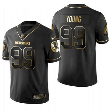 Chase Young Washington Commanders black jersey
