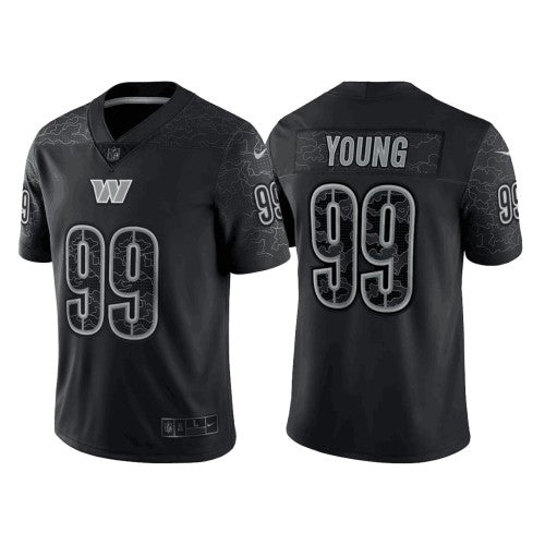 Chase Young Washington Commanders black jersey