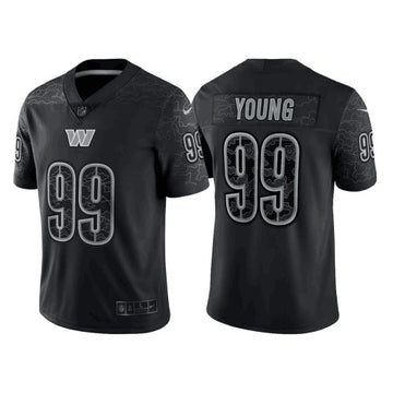 Chase Young Washington Commanders black jersey