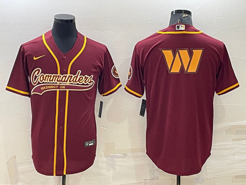 Washington Commanders burgundy jersey