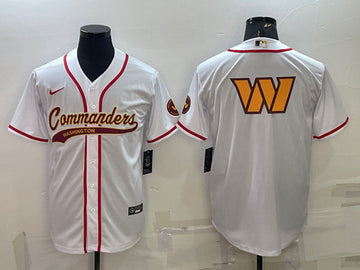 Washington Commanders white jersey