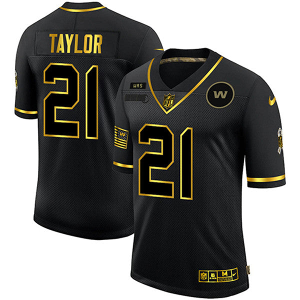 Sean Taylor Washington Commanders black-gold Salute To Service jersey