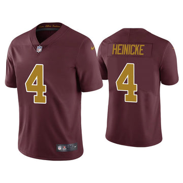 Taylor Heinicke Washington Commanders red jersey