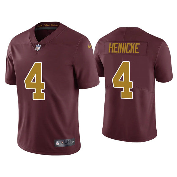 Taylor Heinicke Washington Commanders red jersey