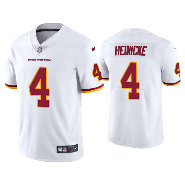 Taylor Heinicke Washington Commanders white jersey